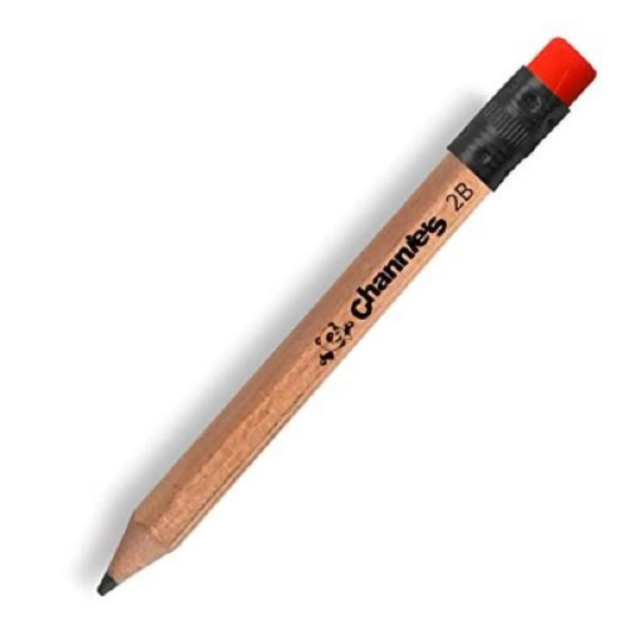 Channie's My First Pencil- 2 Pack-Natural Wood-Easy to Hold- Pre-sharpened pencils, With Sharpener, for Pre-K, Kindergarten, and 1st graders - Image 3
