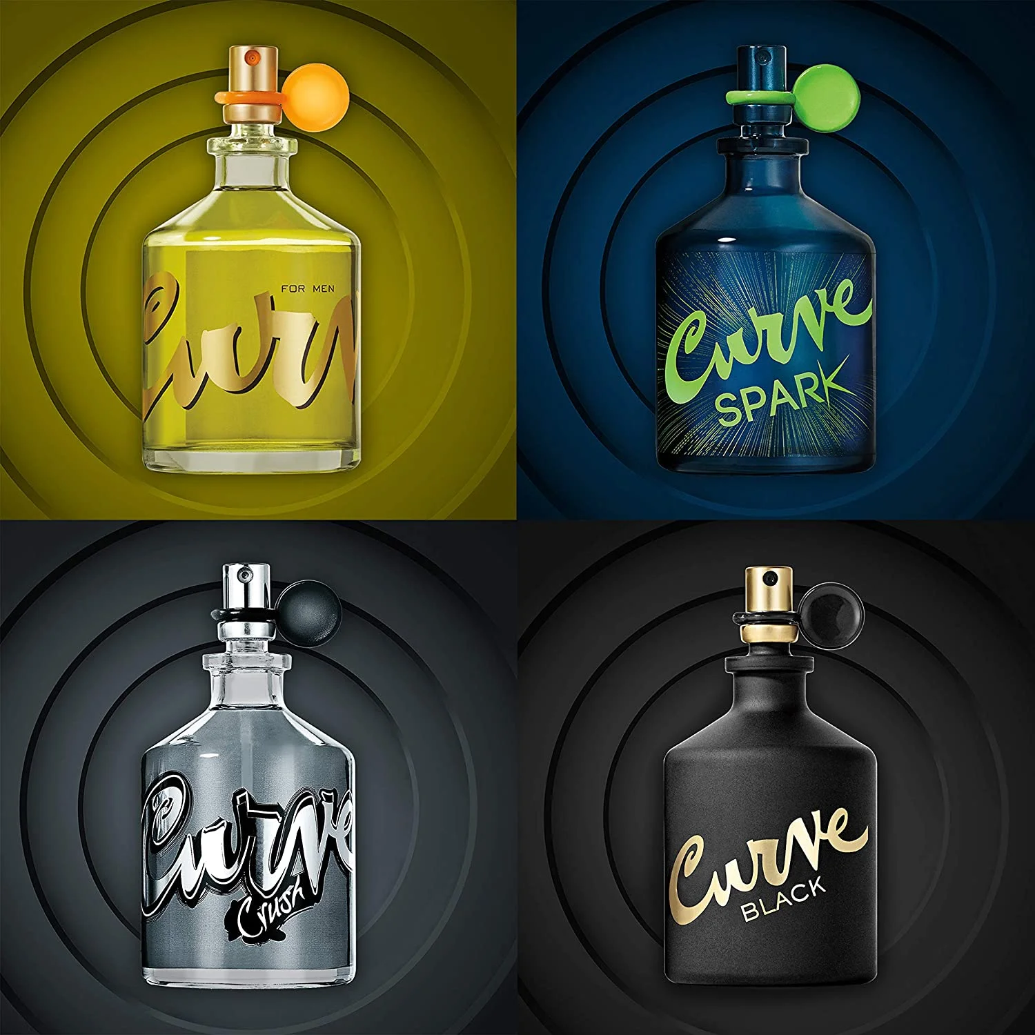 Curve Crush Cologne Spray For Men, Casual Woody Fougere Fragrance Scent For Day & Night, 2.5 fl oz - Image 3