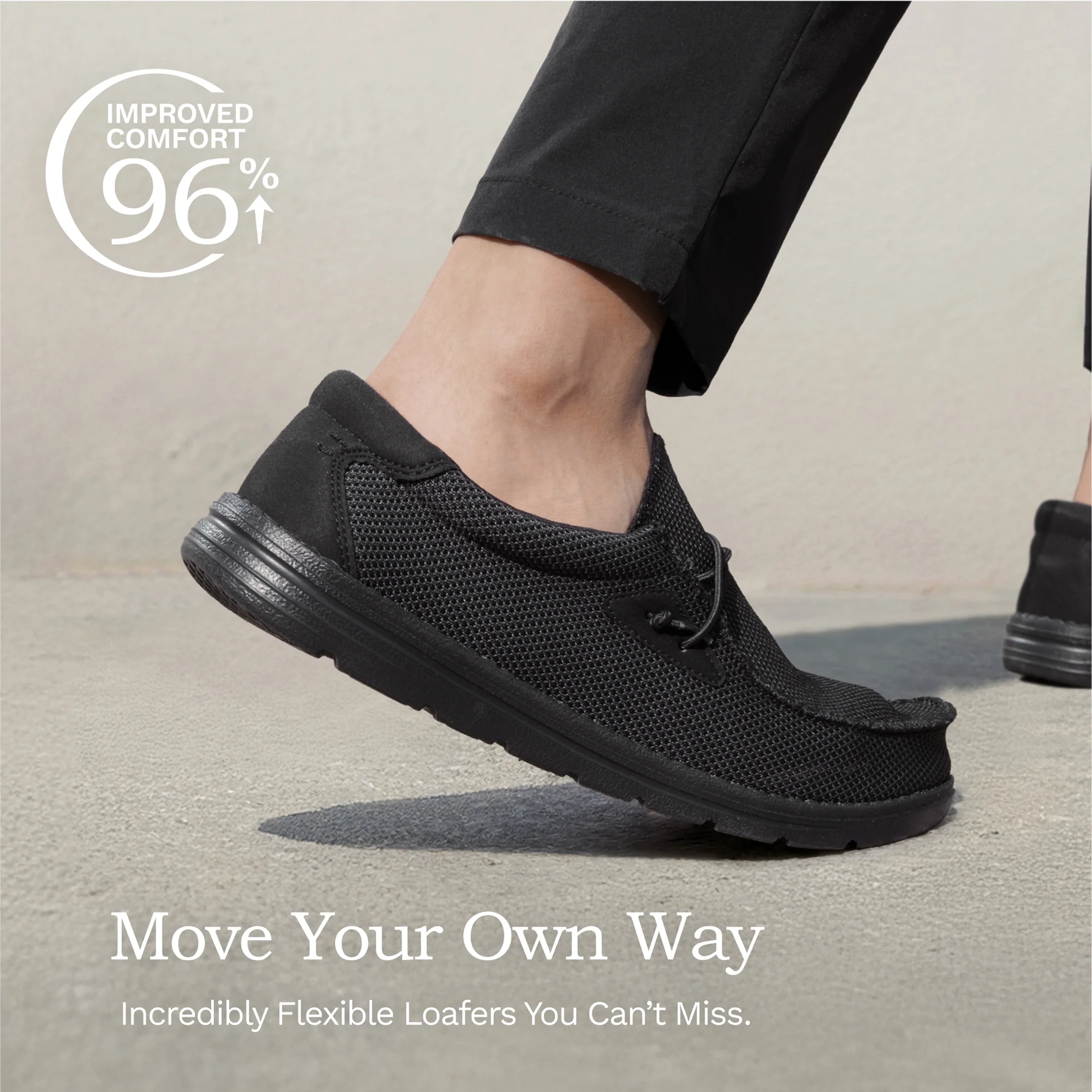 BRUNO MARC Mens Slip On Loafers Lightweight Casual Boat Shoes Comfort Walking Shoes BLACK Size 10 - Image 6