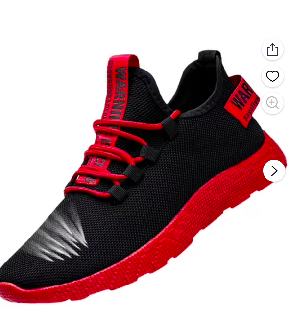 nsendm Male Fashion Sneakers Adult Men Sneaker Shoes Men's Weaving Running le Shoes Tourist Flying Leisure Men's Sneaker Shoes Men Red 9.5